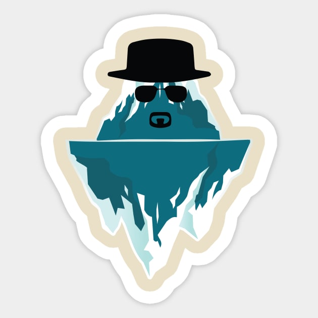 ICENBERG - BREAKING BAD Sticker by GeekThreadz